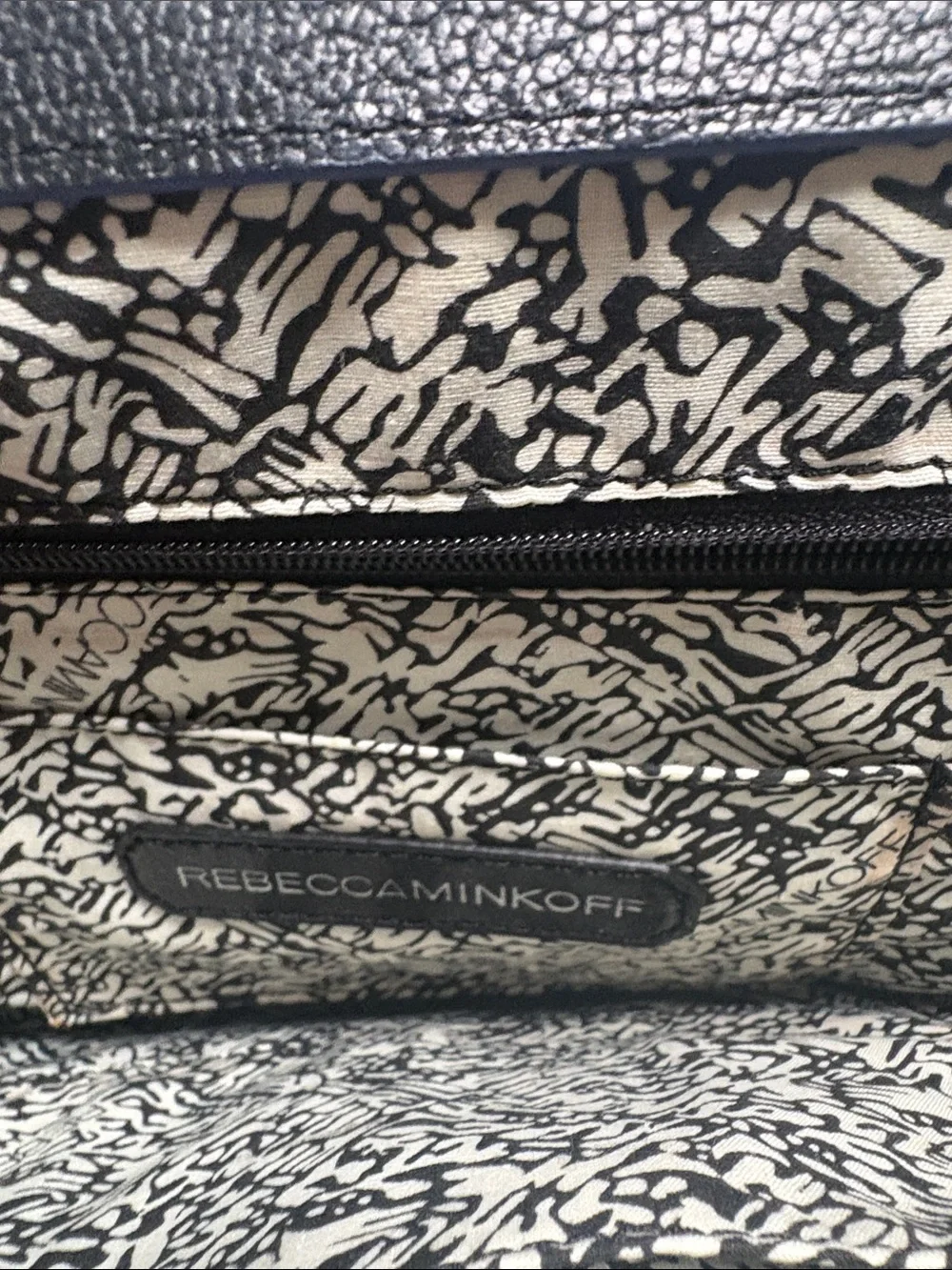 Rebecca Minkoff Black Leather Messenger Crossbody